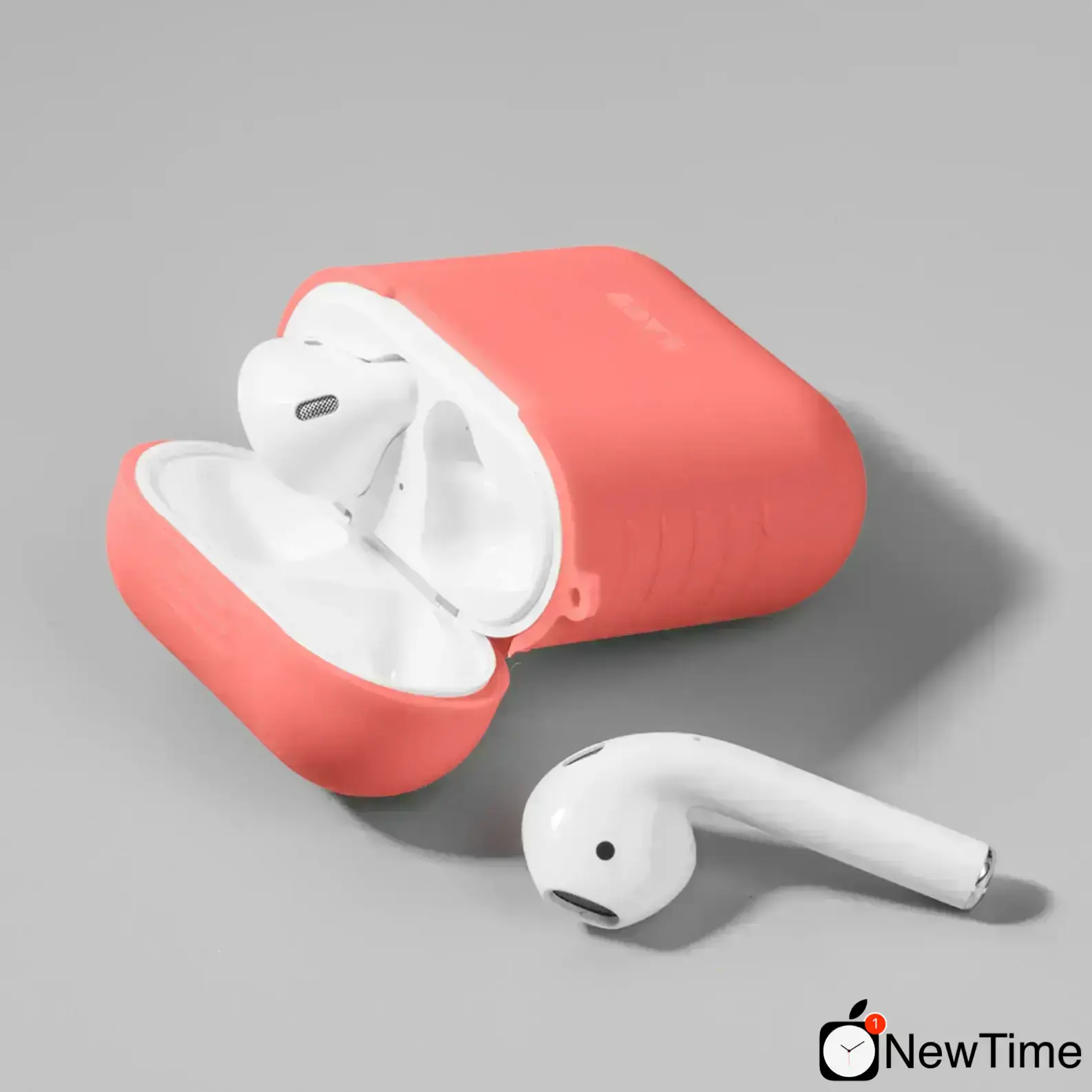 Чохол LAUT POD for AirPods Coral (LAUT_AP_POD_P)